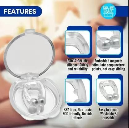 Anti Snoring Nose Clip Device for Men Women [BUY 1 GET 1 FREE]🔥LIMITED TIME OFFER